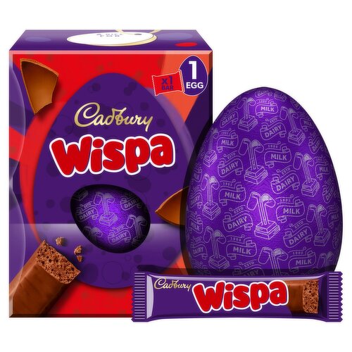 Cadbury Wispa Large Easter Egg (182.9 g)