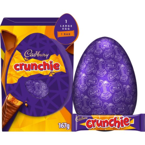 Cadbury Dairy Milk Crunchie Easter Egg (167 g)