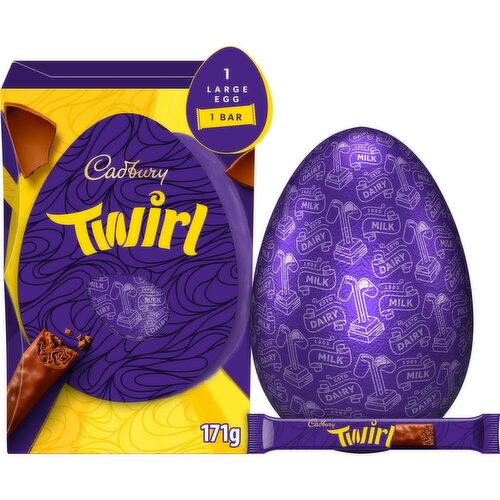 Cadbury Dairy Milk Twirl Easter Egg (171 g)