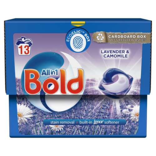 Bold 3 in 1 Lavendar & Camomile Pods (13 Piece)