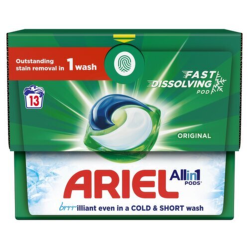 Ariel Original Liquid Tabs (13 Piece)