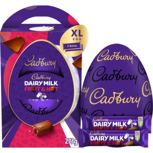 Cadbury Dairy Milk Fruit & Nut Easter Egg (273 g)