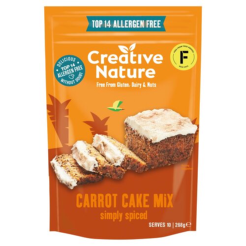 Creative Nature Carrot Cake Mix (268 g)