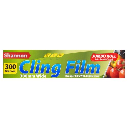 Shannon Cling Film Jumbo Pack 300m (1 Piece)