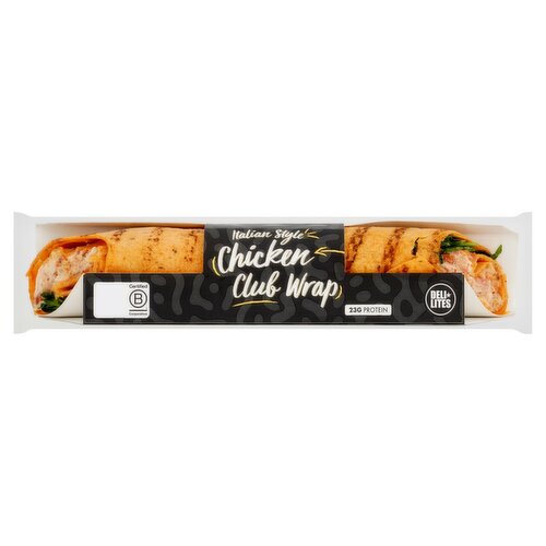 Deli Lites Italian Club Chicken Wrap (212 g)