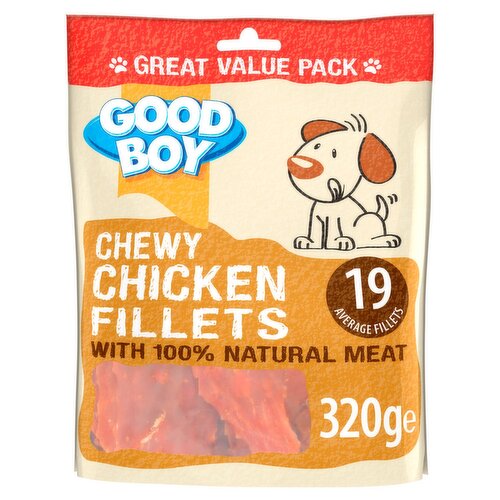 Good Boy Chewy Chicken Fillets (320 g)