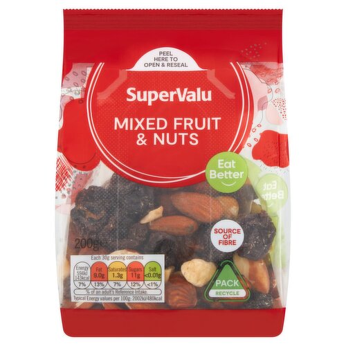 SuperValu Mixed Fruit & Nuts (200 g)