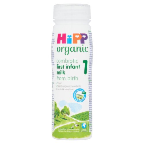 Hipp Organic 1 Infant Milk Ready To Feed (200 ml)