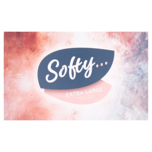 Softy Mansize Facial Tissues (100 Sheets)