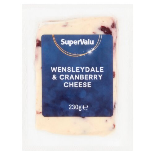 SuperValu Wensleydale & Cranberry  (230 g)