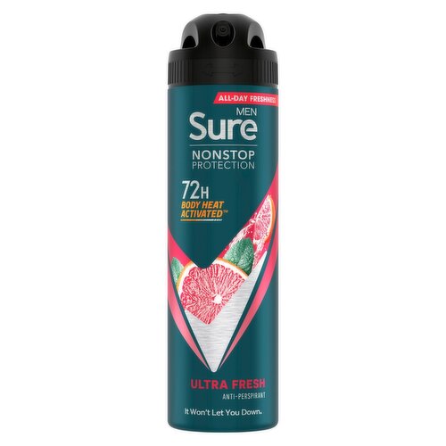 Sure For Men Antiperspirant Ultra Fresh Nonstop (150 ml)