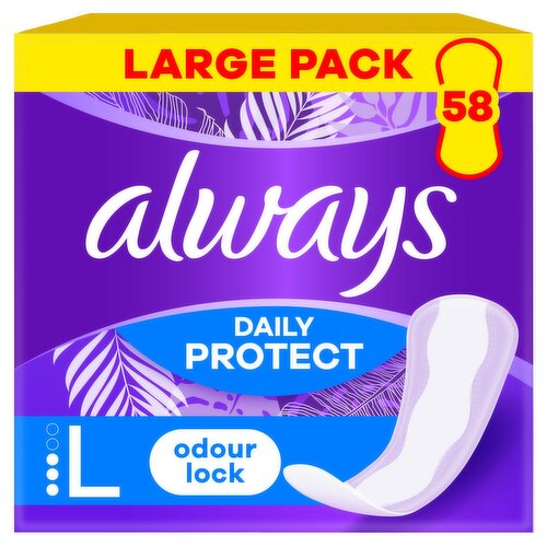 Always Dailies Value Pack Liner Large (58 Piece)