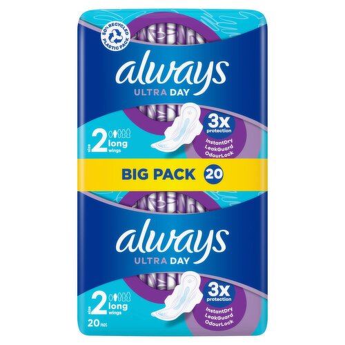 Always Ultra Duo Pack Long Plus (20 Piece)