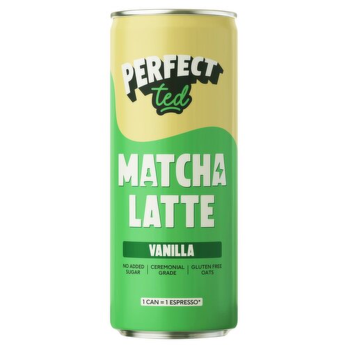 Perfect Ted Vanilla Matcha Latte Can (250 ml)