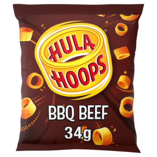 Hula Hoops BBQ Beef Crisps (34 g)