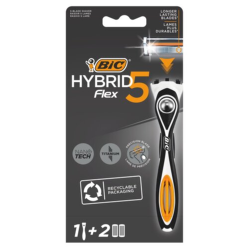 Bic Hybrid Flex 5 System (3 Piece)