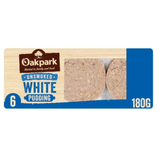 Oakpark Unsmoked White Pudding (180 g)