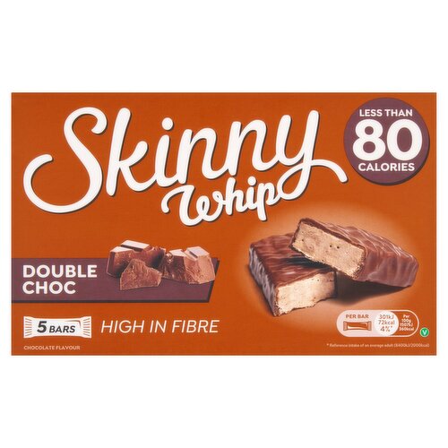 Skinny Whip Double Chocolate Bar 5 Pack (20 g)