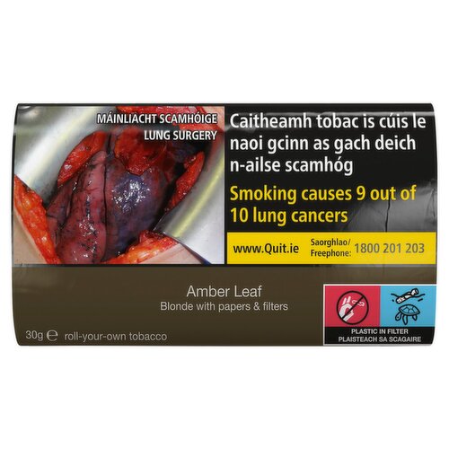 Amber Leaf Blonde 30gram Pouch (30 g)