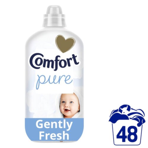 Comfort Pure for Sensitive Skin  Fabric Conditioner 48 Wash  (1.44 L)