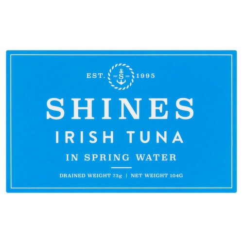 Shines Irish Tuna In Spring Water (104 g)