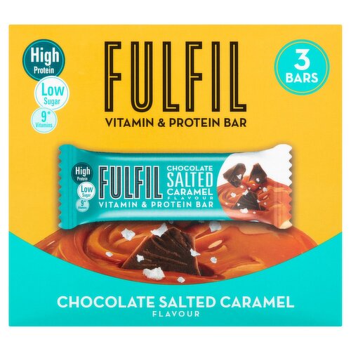 Fulfil Chocolate Salted Caramel 3 Pack Multipack (40 g)