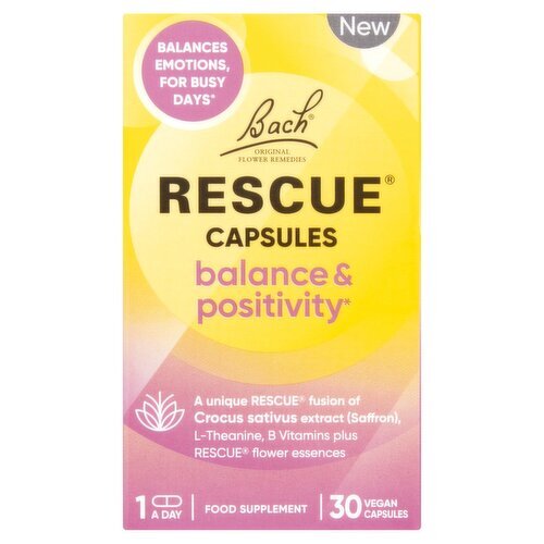 Rescue Balance & Positivity Capsules   (30 Piece)