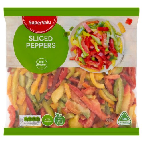 SuperValu Sliced Peppers (500 g)