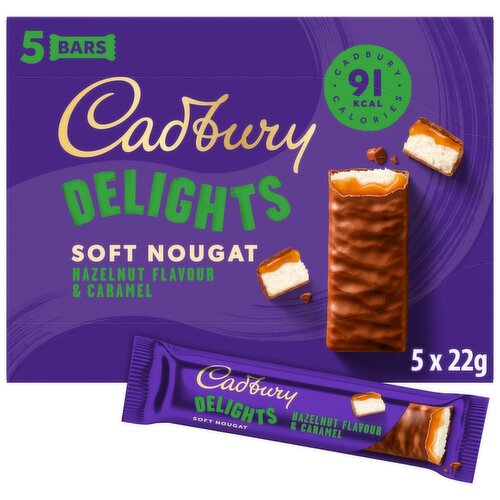 Cadbury Delights Hazelnut 5 Pack (22 g)