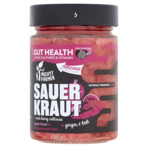 Mighty Farmer Sauerkraut Ginger & Beet (320 g)