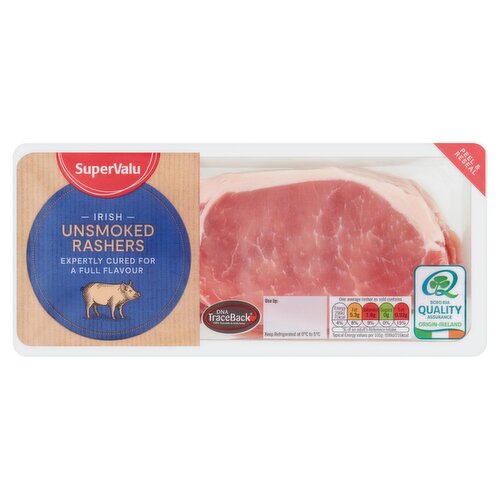 SuperValu Unsmoked Back Rasher (400 g)