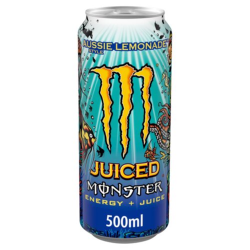 Monster Aussie Lemonade Can (500 ml)