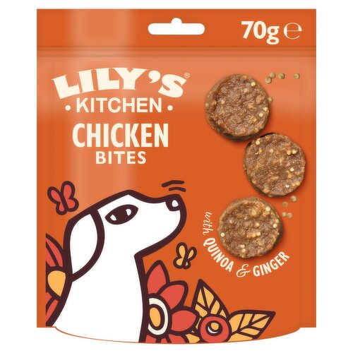 Lily's Kitchen Chomp Away Chicken Bites (70 g)