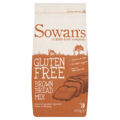 Sowan's Gluten Free Brown Bread Mix (450 g)