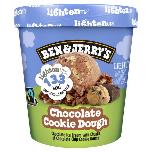 Ben & Jerry's Lighten Up Chocolate Cookie Dough (465 ml)