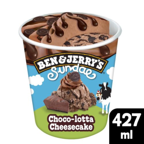 Ben & Jerry's Ice Cream Choco-lotta Cheesecake Sundae (427 ml)