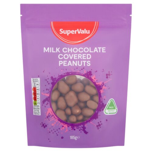 SuperValu Milk Chocolate Covered Peanuts (185 g)