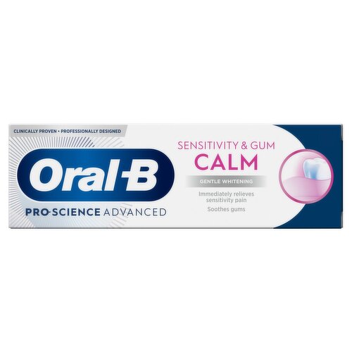 Oral B Sensitivity & Gum Calm Whitening Toothpaste (75 ml)