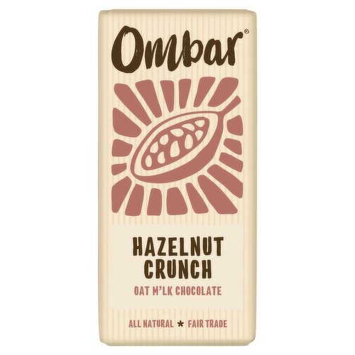 Ombar Oat M'lk Hazelnut Chocolate Bar (70 g)