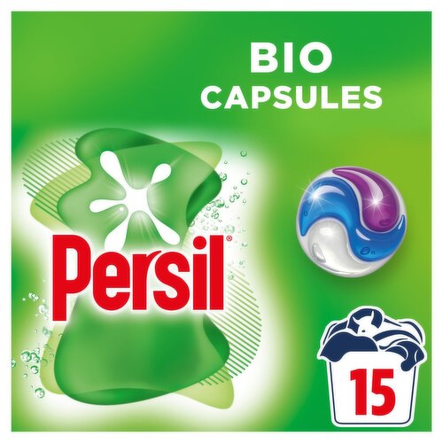 Persil Bio Capsule Washing Detergent 15 Wash  (15 Piece)