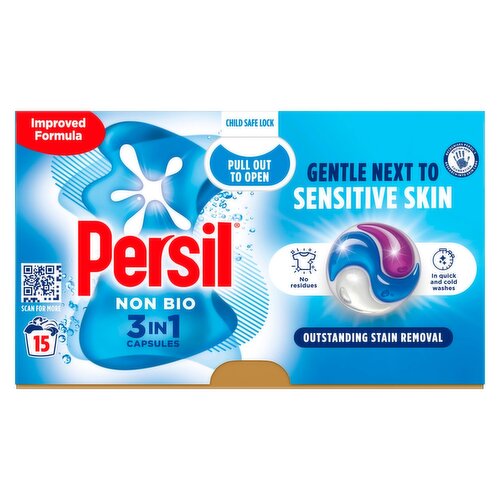 Persil Caps 15Wash Non Bio (15 Piece)