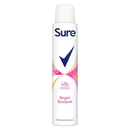 Sure Bright Bouquet 48 Hour Antiperspirant Deodorant (200 ml)