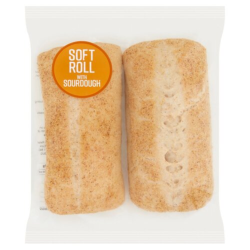 Soft Rolls With Sourdough 2 Pack (146 g)