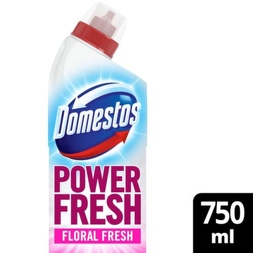 Domestos Fresh Floral Power Fresh Toilet Cleaner  (750 ml)