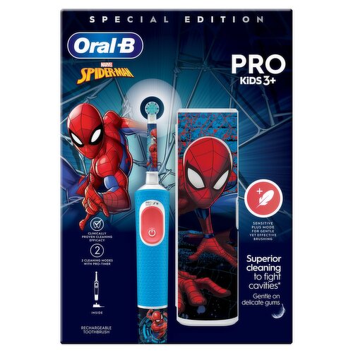 Oral-b Vitality Pro Kids Spider-man Giftset (1 Piece)