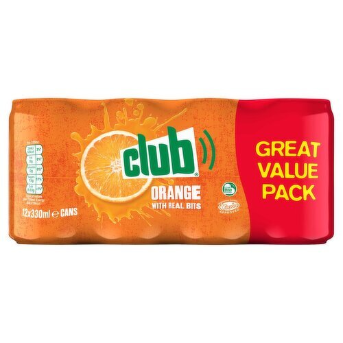 Club Orange Regular 12 Pack (330 ml)