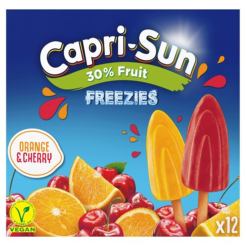 Capri Sun Orange And Cherry Lollies (35 ml)