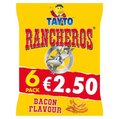 Tayto Rancheros 6 Pack (20 g)