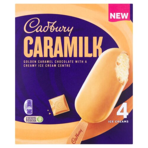 Cadbury Caramilk Stick 4 Pack (90 g)