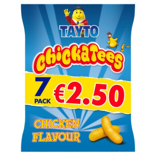 Tayto Chickatees 7 Pack €2.50 PMP (17 g)
